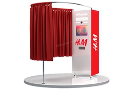 Полное брендирование классический фотобудки