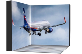 Зеркальный пол под угол