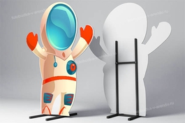 Ростовая фигура космонавта "мини"