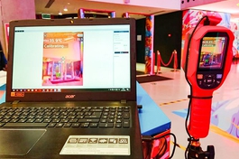 Измеритель температуры потоковый