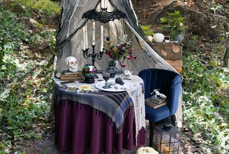 Фотозона Логово ведьмы