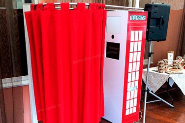 Примеры брендирования фотобудки Классическая: