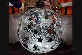 надувная арка на новый год