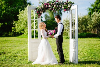 Фотозона арка