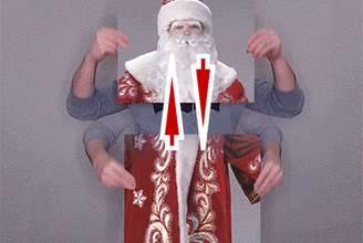 Фотозона Новогодний Селфисканер