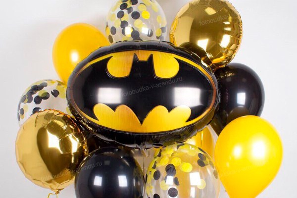Фотозона Бэтмен из шаров