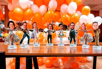 Фотозона «Статуэтки Оскар»