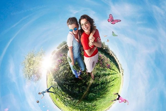 Фотозона Little Planet