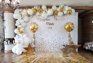 Фотозона для выпускного 9 класс