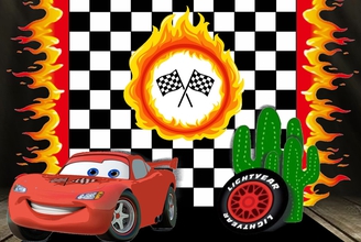 Фотозона «Машинки»