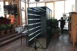 Фотозона Неоновый тоннель