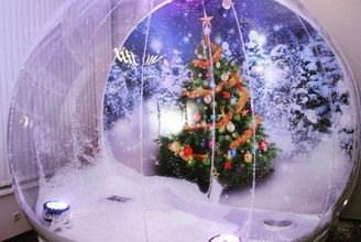 Фотозона Новогодний чудо шар