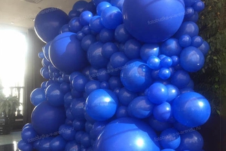 Фотозона Стена из шаров