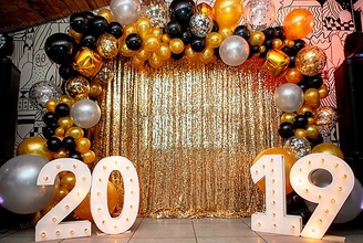 Новогодняя фотозона с цифрами