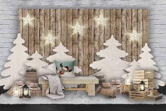 Новогодняя фотозона "Эко"