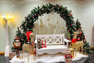 Рождественская фотозона