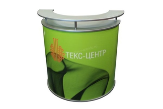 Стойка ресепшен полукруг