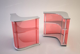 Стойка ресепшен стрела